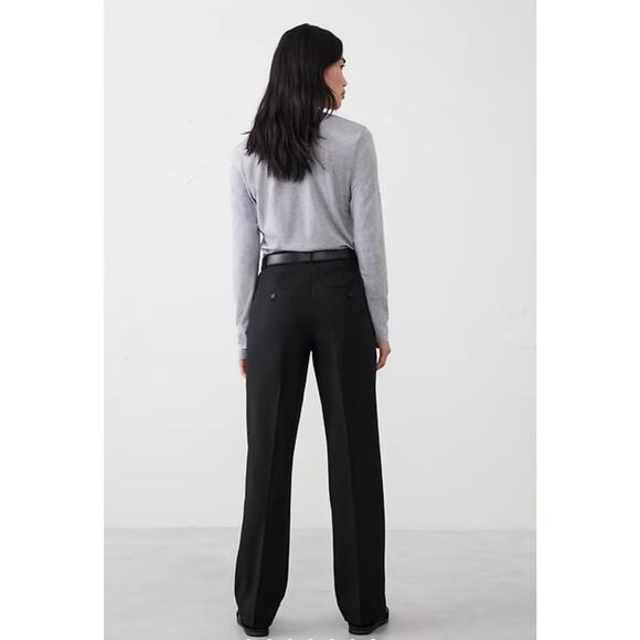Banana Republic NWT Women’s Black Sculpted Stretch Straight Trouser Pants size 6 - Picture 10 of 10